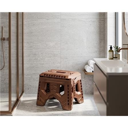 COSSY PLUS FOLDING STOOL CP-KK20B-BROWN