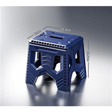 COSSY PLUS FOLDING STOOL CP-KK27B-BLUE
