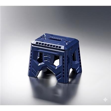COSSY PLUS FOLDING STOOL CP-KK27B-BLUE
