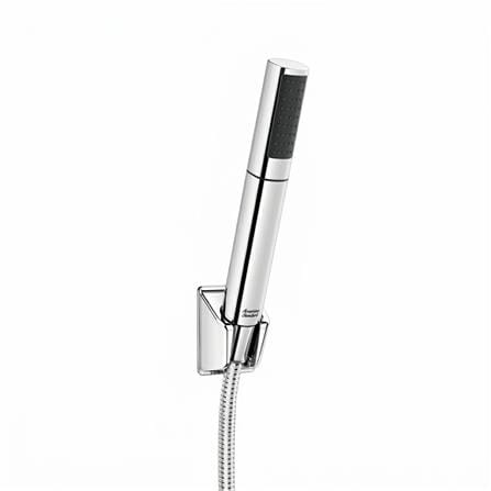 AMERICAN STANDARD DuoSTiX HAND SHOWER WITH HOSE AND HOLDER FFASS508-000440BF0 CHROME BLACK