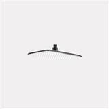AMERICAN STANDARD AIR-IN RAIN SHOWER HEAD FFASS515-000A00BF0 RECTANGLE HARD GRAPHITE