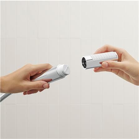 AMERICAN STANDARD DuoSTiX HAND SHOWER FFASS507-000090BF0 CHROME WHITE