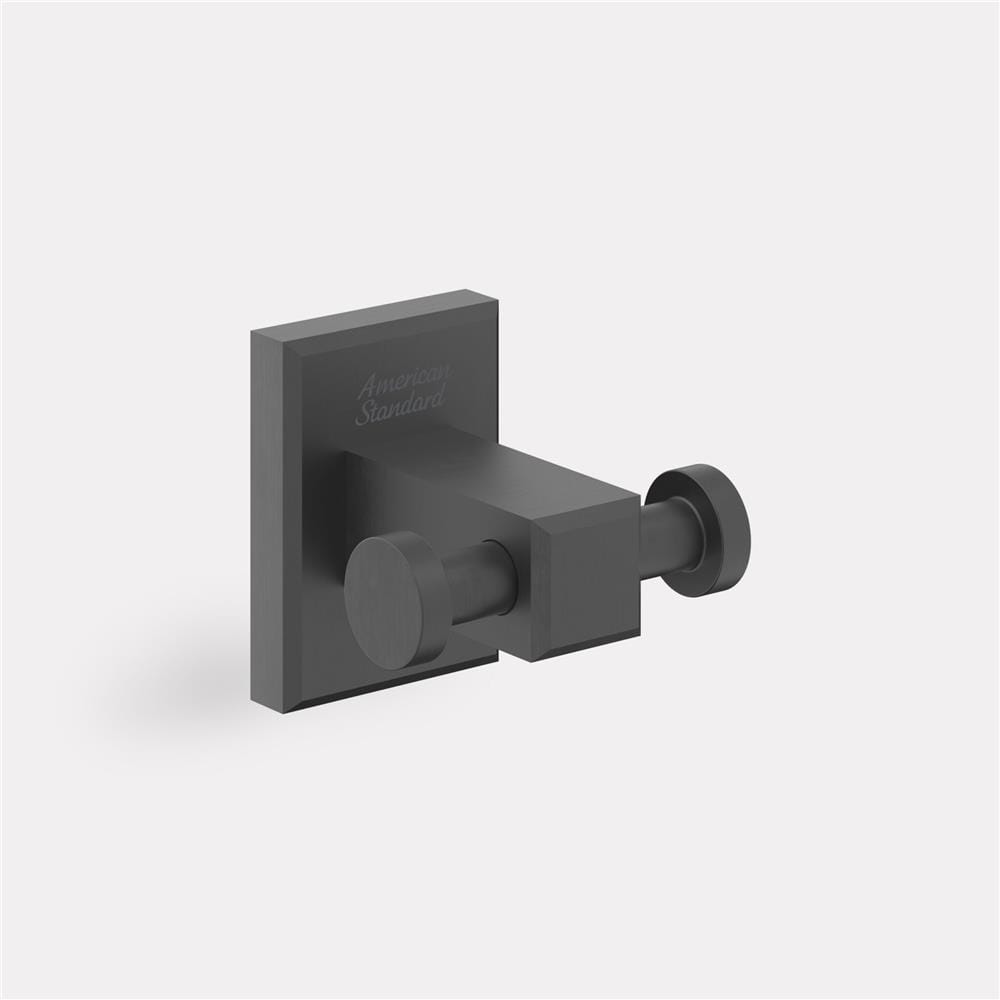AMERICAN STANDARD CONCEPT SQUARE ROBE HOOK FFAS0481-908AL0BF0 BRUSHED HARD GRAPHITE