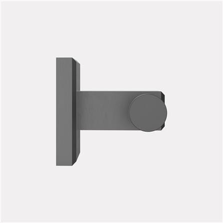 AMERICAN STANDARD CONCEPT SQUARE ROBE HOOK FFAS0481-908AL0BF0 BRUSHED HARD GRAPHITE
