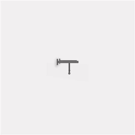 AMERICAN STANDARD CONCEPT SQUARE TOWEL BAR WITH SHELF FFAS0495-908A00BF0 HARD GRAPHITE