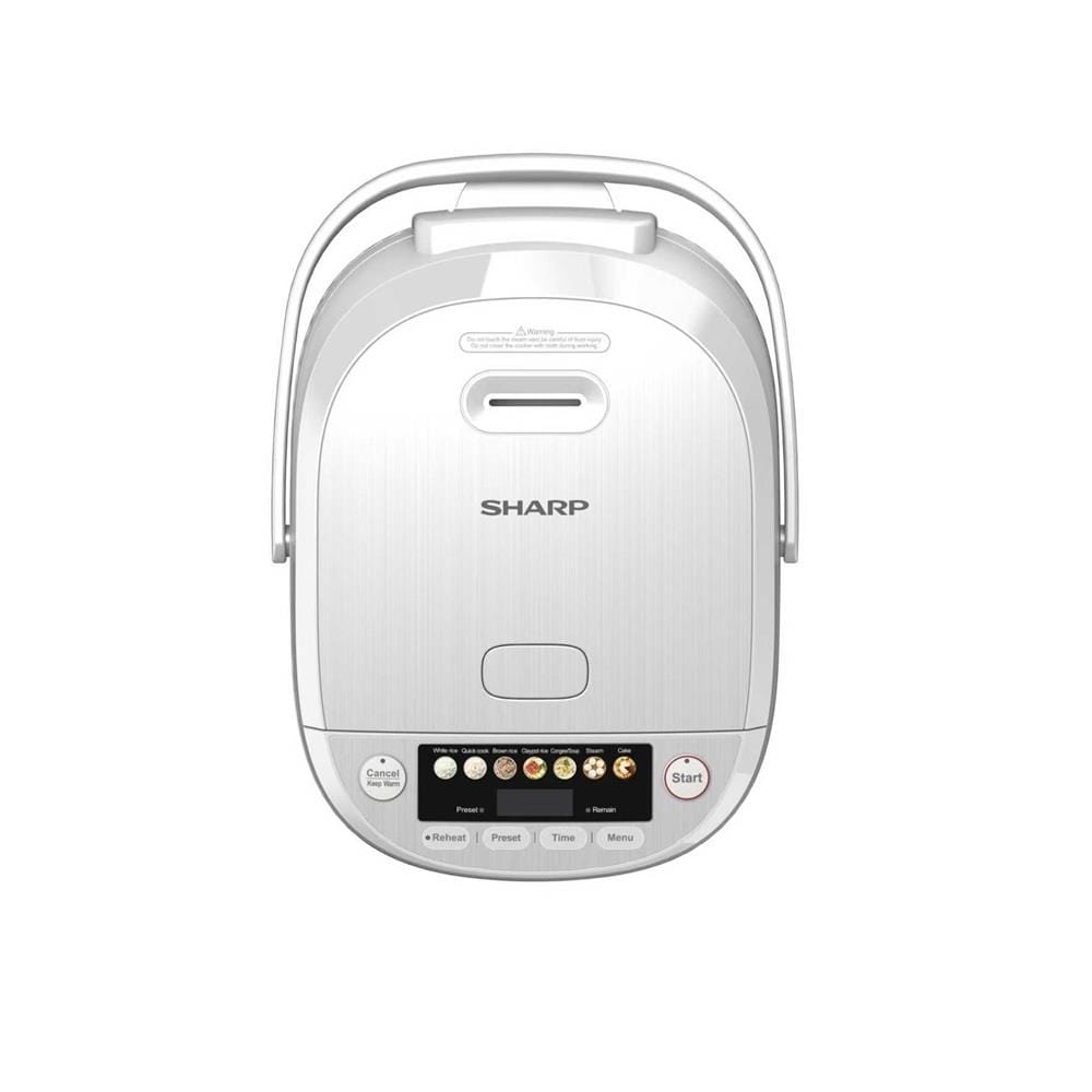 SHARP MICROCOMPUTER RICE COOKER KSF18AMWH 790W 1.8L