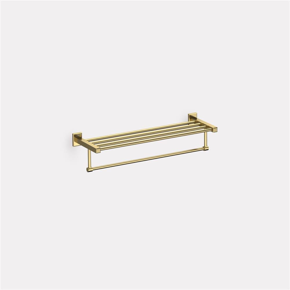 AMERICAN STANDARD CONCEPT SQUARE TOWEL BAR WITH SHELF FFAS0495-908GL0BF0 COOL SUNRISE