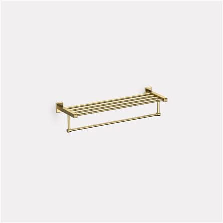 AMERICAN STANDARD CONCEPT SQUARE TOWEL BAR WITH SHELF FFAS0495-908GL0BF0 COOL SUNRISE