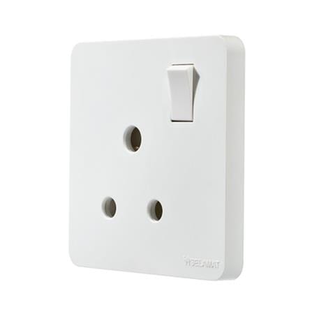 SELAMAT 15A 250V 1 GANG SWITCH SOCKET MQ5151 WHITE