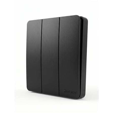 SELAMAT 10AX 250V 3 GANG 1 WAY SWITCH MQ5103J(1W) BLACK
