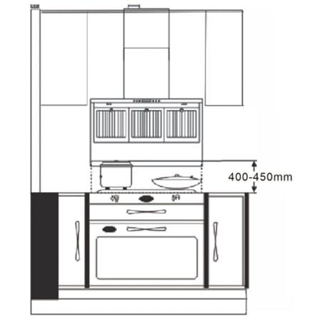 LIVINOX CHIMNEY HOOD LCH-MARIS DC-90FB 90CM BLACK 2200M3/H DC MOTOR & I-SYNC FUNCTION