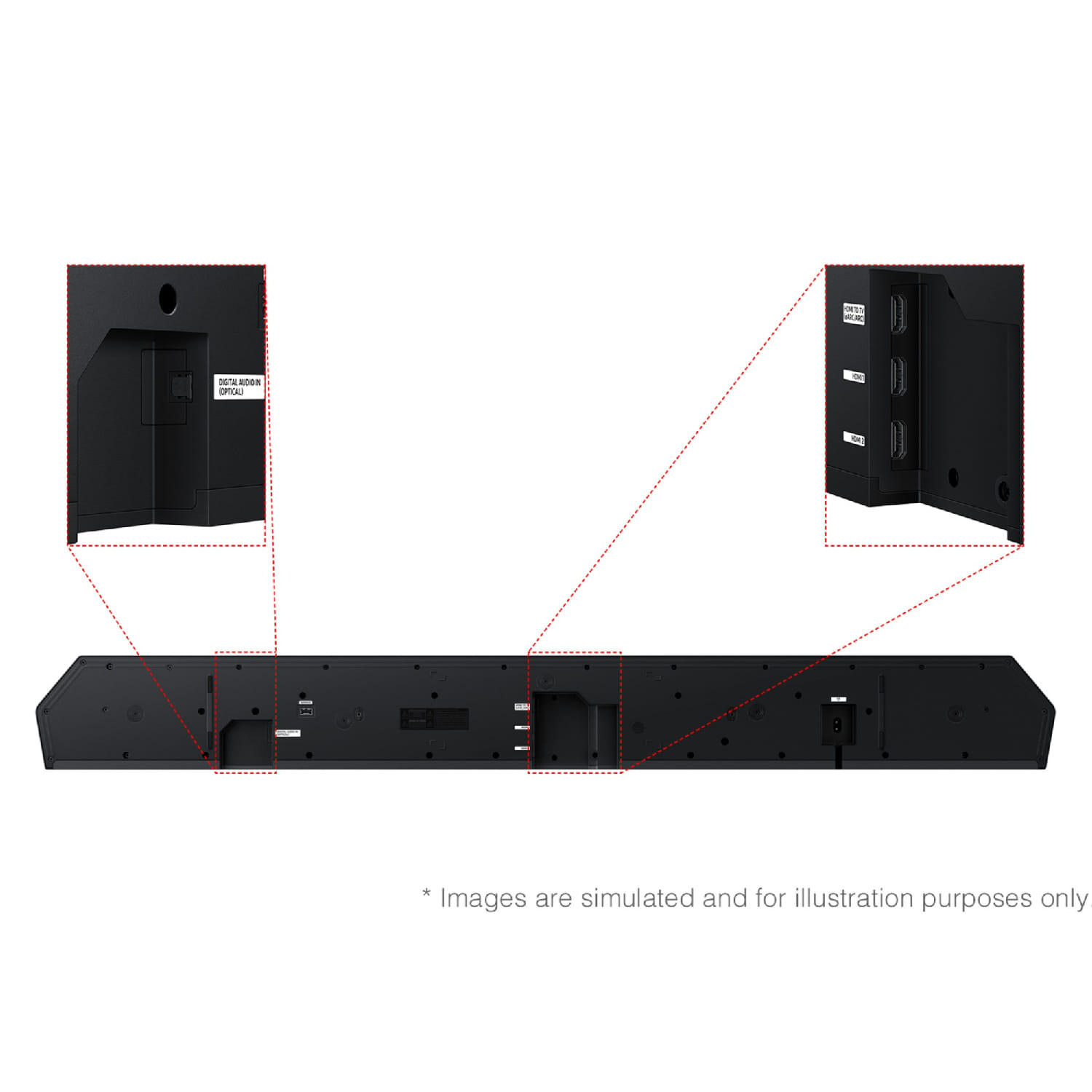 SAMSUNG HW-Q990H/XM Q-SERIES SOUNDBAR 11.1.4CH W SUBWOOFER & REAR SPEAKERS