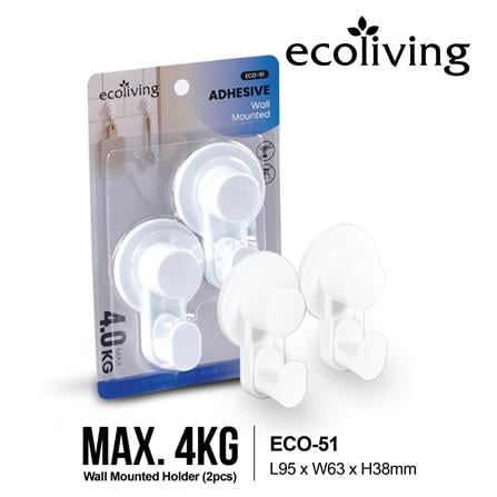 ECO LIVING ADHESIVE WALL MOUNTED ECO-51