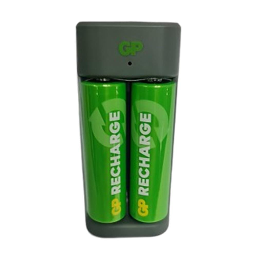 GP RECHARGE CHARGER E221+2S AA 1000mAh + 2S AAA 400mAh