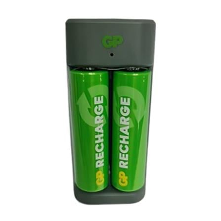 GP RECHARGE CHARGER E221+2S AA 1000mAh + 2S AAA 400mAh