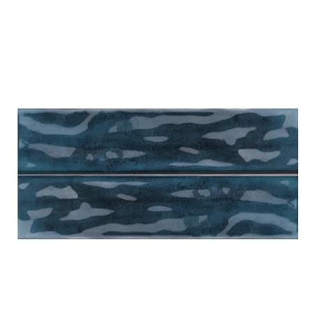 GNG WALL TILE 7.5X30CM ORIENTAL SPANISH MARINE BLUE 1.12M2
