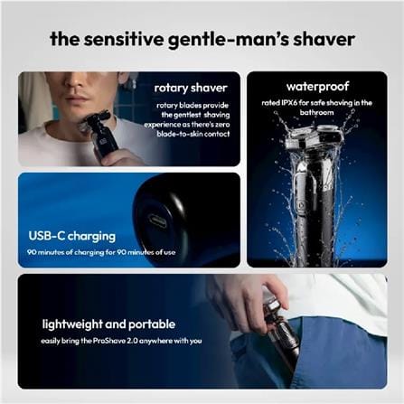 STRYV SHAVER HOM-SVSFK392B-01 MEN WET & DRY RUNTIME 90MINUTES