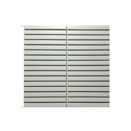 GNG MOSAIC 29.6x29.7CM KITKAT TILE MATT WHITE