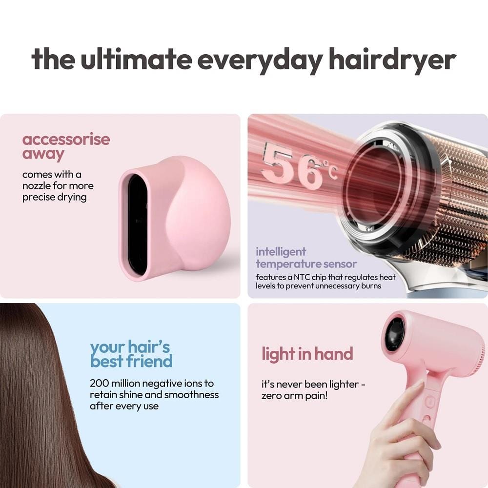 STRYV HAIR DRYER HOM-SMINI.RD03BL 1400W BLUE