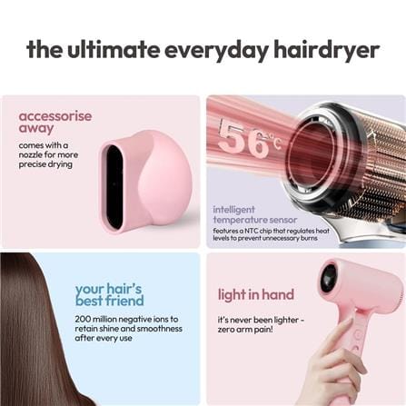 STRYV HAIR DRYER HOM-SMINI.RD03BL 1400W BLUE