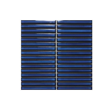 GNG MOSAIC 29.6x29.7CM KITKAT TILE BLUE