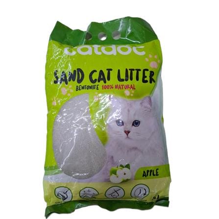 CATDOC SAND CAT LITTER 5L - APPLE