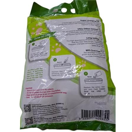 CATDOC SAND CAT LITTER 5L - APPLE