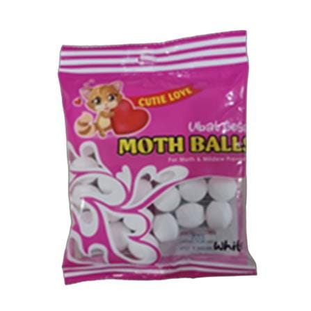CUTIE LOVE MOTH BALLS 130G WHITE