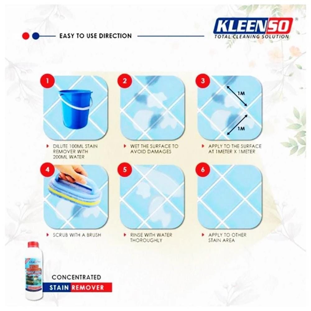 KLEENSO CONCENTRATED STAIN REMOVER 1 LITER KHC810