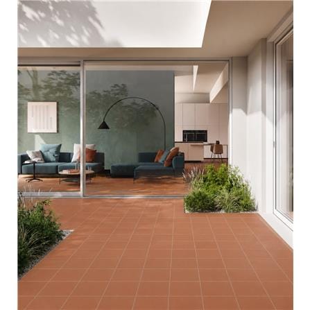 GNG FLOOR TILE 30X30 TERRACOTTA BURGUNDY 0.99M2