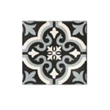 GNG FLOOR TILE 20x20CM ART DECORATIVE BLUE GREY 1.2M2