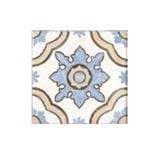 GNG FLOOR TILE 20X20CM ART DECORATIVE BLUE BEIGE 1.2M2