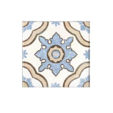 GNG FLOOR TILE 20X20CM ART DECORATIVE BLUE BEIGE 1.2M2