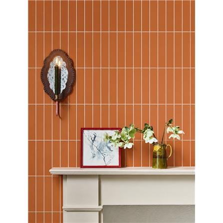 GNG FLOOR TILE 24X6 TERRACOTTA RUSTIC LIGHT RED 1.0M2