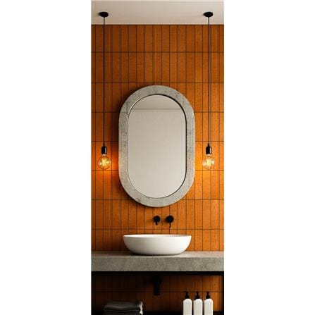 GNG FLOOR TILE 24X6 TERRACOTTA RUSTIC LIGHT RED 1.0M2