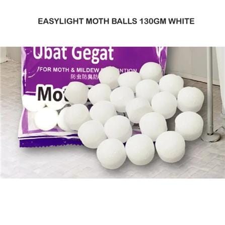 EASY LIGHT MOTH BALL 130G - WHITE