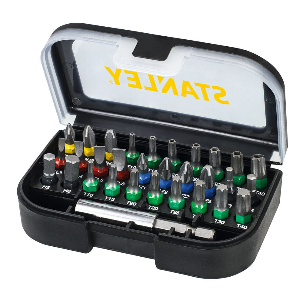 SCREWDRIVER BIT SET STANLEY STA60490-XJ 31PCS
