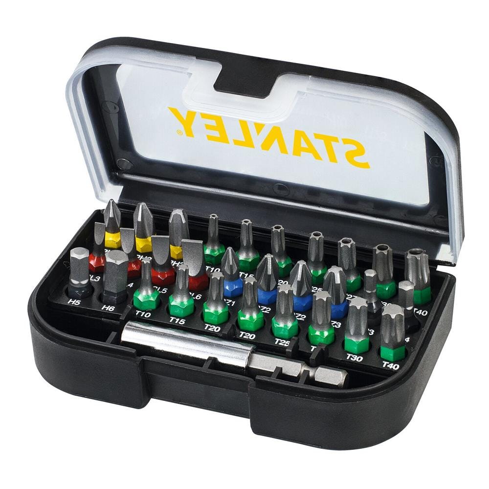 SCREWDRIVER BIT SET STANLEY STA60490-XJ 31PCS