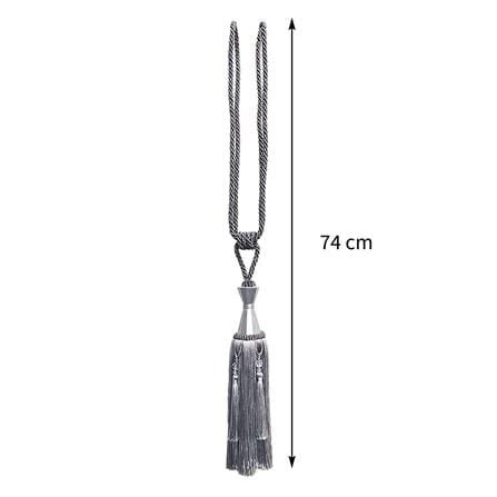 HOME LIVING STYLE TASSEL ERICA GRAY