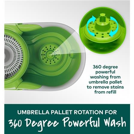 SCOTCH BRITE NT7 DUAL SPIN MOP GREEN