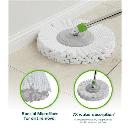 SCOTCH BRITE NT7 DUAL SPIN MOP GREEN