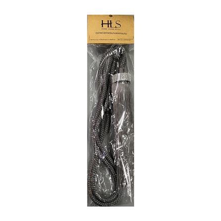 HOME LIVING STYLE TASSEL LUXURY GRAY