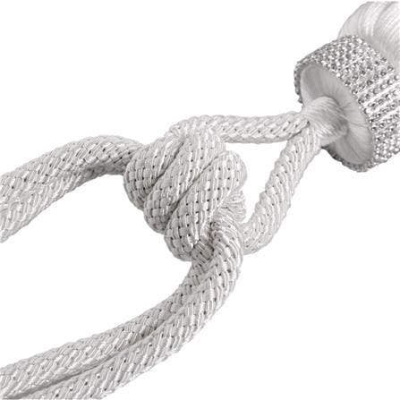 HOME LIVING STYLE TASSEL LUXURY WHITE