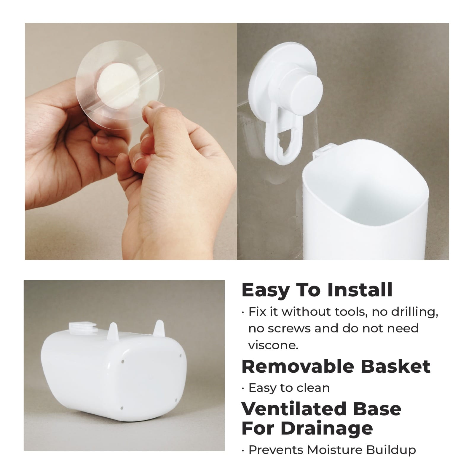 ECO LIVING ADHESIVE WALL MOUNTED ECO-53
