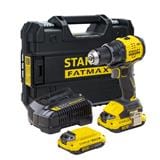 STANLEY CORDLESS 20V BRUSHLESS DRILL DRIVER SBD714D2T-B1 (2x 2.0Ah Batteries included)