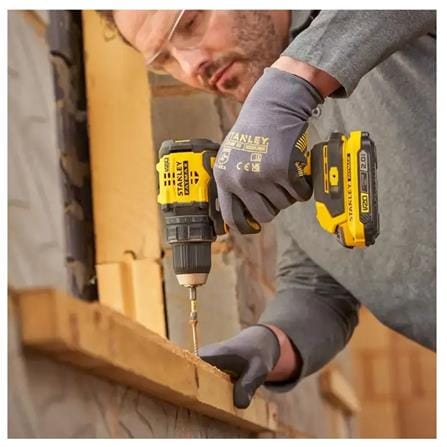 STANLEY CORDLESS 20V BRUSHLESS DRILL DRIVER SBD714D2T-B1 (2x 2.0Ah Batteries included)
