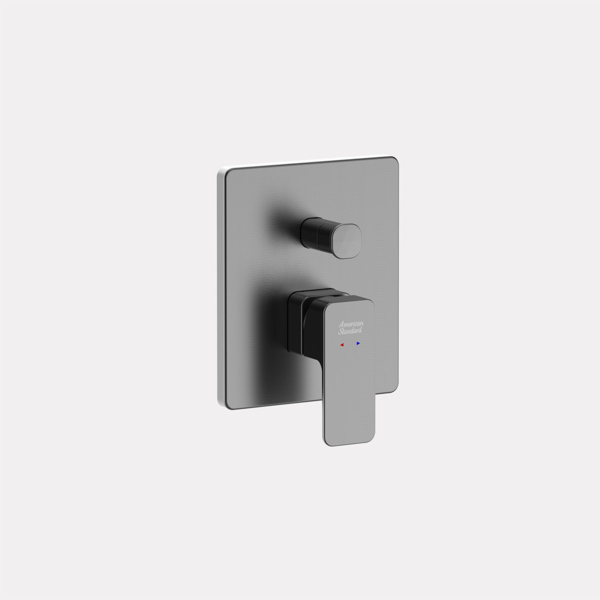 AMERICAN STANDARD ACACIA EVOLUTION CONCEALED BATH & SHOWER MIXER WITH UNIVERSAL INSTALLATION BOX FFAS1321-608AL0BF0 + FFAS0625-000990BF0 HARD GRAPHITE
