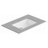 AMERICAN STANDARD FLEXIO THIN TOUCH SQUARE UNDERCOUNTER WASHBASIN CCASF513-1000410M0