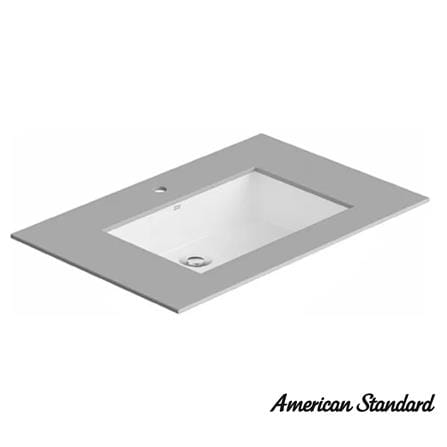AMERICAN STANDARD FLEXIO THIN TOUCH SQUARE UNDERCOUNTER WASHBASIN CCASF513-1000410M0