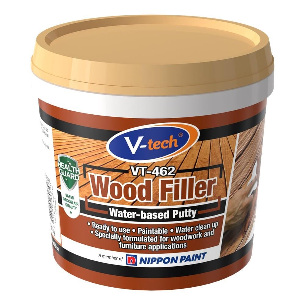 V-TECH WOOD FILLER (1.5KG) NATURAL VT-462N-1K5